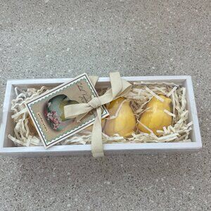 Gift Box of 4 Lil' Yellow Chickadee Soaps, NWT